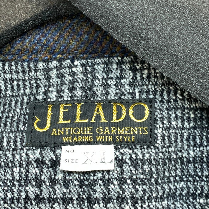 【中古品】【メンズ】 JELADO ジェラード WOOL JACKET ウールジャケット ブランド 古着 145-260124-gm-09-fuz サイズ：XL カラー：チャコール 万代Net店