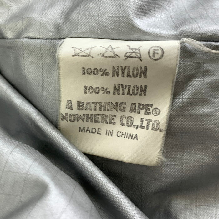 【現状渡し品】【メンズ】 A BATHING APE アベイシングエイプ 中綿ジャケット アウター ブランド 古着 142-251019-gm-35-fuz サイズ：M カラー：ベージュ 万代Net店