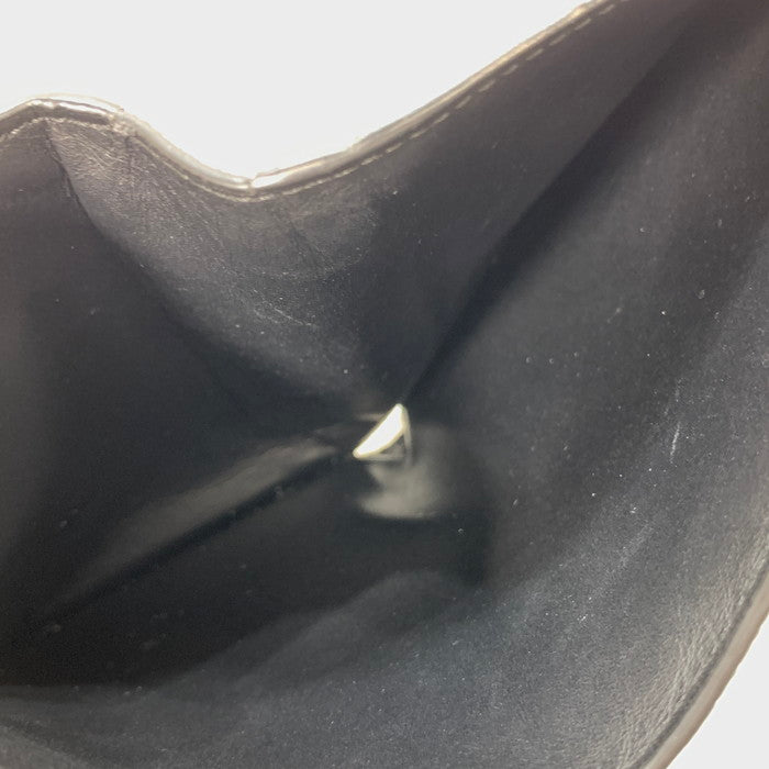 【中古品】【メンズ/レディース】 LOEWE ロエベ スリムコンパクトウォレット ブランド 財布 181-251220-gm-29-fuz カラー：ブラック 万代Net店