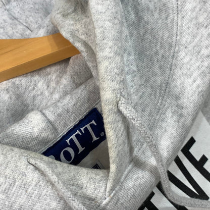 【中古品】【メンズ】 BOTT×CREATIVEDRUGSTORE SQUARE LOGO HOODIE パーカー ブランド 古着 140-260315-gm-07-fuz サイズ：XL カラー：グレー 万代Net店