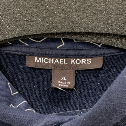 【中古品】【メンズ】 Michael Kors マイケルコース 0S05H9G6JE パーカー フーディー トップス ブランド 古着 141-251018-gm-18-fuz サイズ：XL カラー：ネイビー 万代Net店