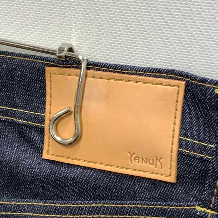 【中古品】【メンズ】 YANUK ヤヌーク A0408FP 114 テーパードデニムパンツ ボトムス ブランド 古着 158-250913-gm-06-fuz サイズ：02 カラー：インディゴ 万代Net店