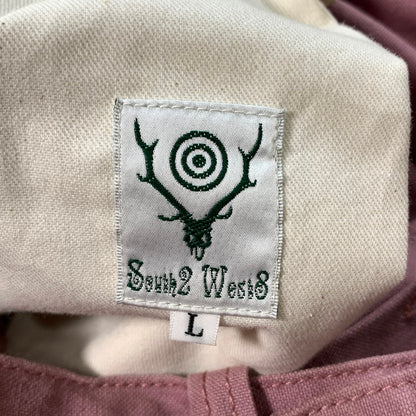 【中古品】【メンズ】 South2 West8 サウスツーウェストエイト COTTON PANTS コットンパンツ ボトムス ブランド 古着 151-251122-gm-09-fuz サイズ：L カラー：ピンク 万代Net店