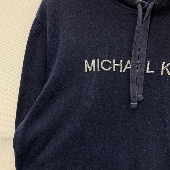 【中古品】【メンズ】 Michael Kors マイケルコース 0S05H9G6JE パーカー フーディー トップス ブランド 古着 141-251018-gm-18-fuz サイズ：XL カラー：ネイビー 万代Net店