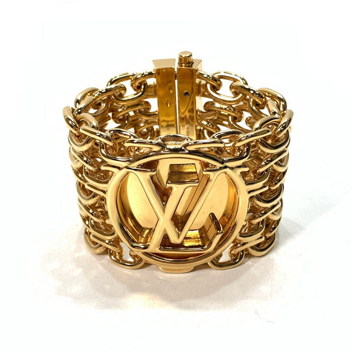 【中古品】【メンズ/レディース】 LOUIS VUITTON ルイ・ヴィトン M64283 スプール・ルイーズ バングル ブランド アクセサリー 179-251220-gm-30-fuz カラー：ゴールド 万代Net店