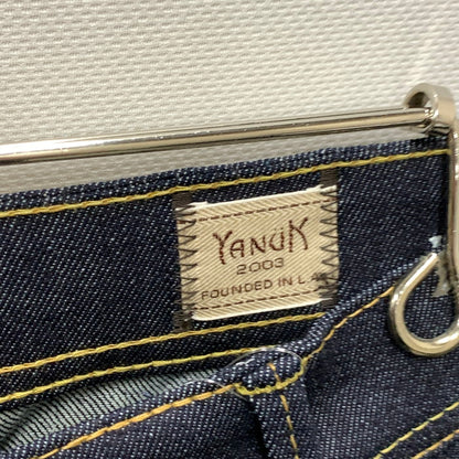 【中古品】【メンズ】 YANUK ヤヌーク A0408FP 114 テーパードデニムパンツ ボトムス ブランド 古着 158-250913-gm-06-fuz サイズ：02 カラー：インディゴ 万代Net店