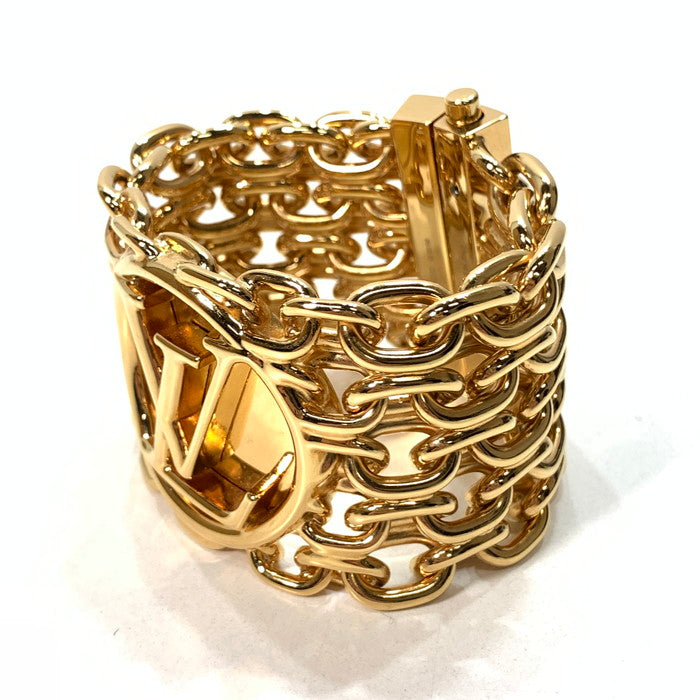 【中古品】【メンズ/レディース】 LOUIS VUITTON ルイ・ヴィトン M64283 スプール・ルイーズ バングル ブランド アクセサリー 179-251220-gm-30-fuz カラー：ゴールド 万代Net店