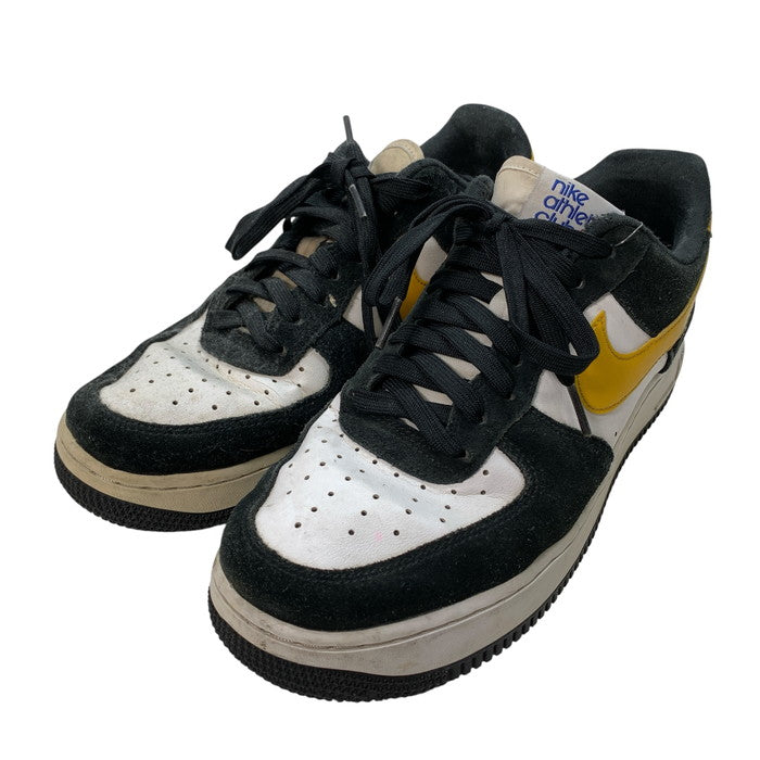 【現状渡し品】【メンズ】 NIKE ナイキ DH7568-002 AIR FORCE 1 LOW'07 LV8 ATHLETIC CLUB "BLACK/DARK SULFUR" エアフォース 1 スニーカー 160-251221-gm-24-fuz サイズ：27cm カラー：ブラック イエロー 万代Net店