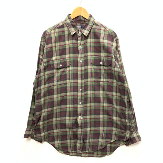 【中古品】【メンズ】 POLO RALPH LAUREN ポロ・ラルフローレン コットンシャツ 長袖シャツ ブランド 古着 145-251206-gm-20-fuz サイズ：L カラー：チェック 万代Net店