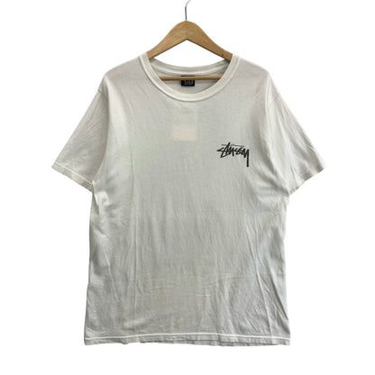 【現状渡し品】【メンズ】 STUSSY ステューシー 半袖Tシャツ ブランド 古着 142-251109-gm-22-fuz サイズ：M カラー：ホワイト 万代Net店