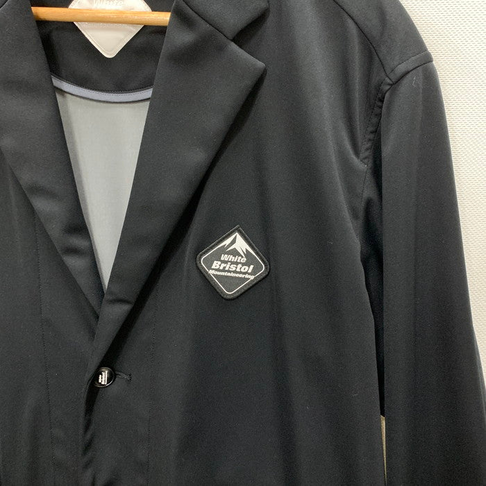 【中古品】【メンズ】 WHITE MOUNTIANEERING×F.C.REAL BRISTOL 22AW WM2273205 テーラードジャケット アウター ブランド 古着 142-250727-gm-31-fuz サイズ：1 カラー：ブラック 万代Net店