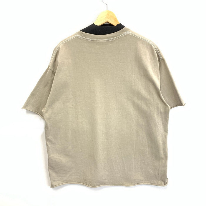 【中古品】【メンズ】 XLARGE エクストララージ 101243011015 VIBRATION CUT OFF S/S TEE カットオフ 半袖Tシャツ ブランド 古着 142-251115-gm-40-fuz サイズ：M カラー：ベージュ 万代Net店
