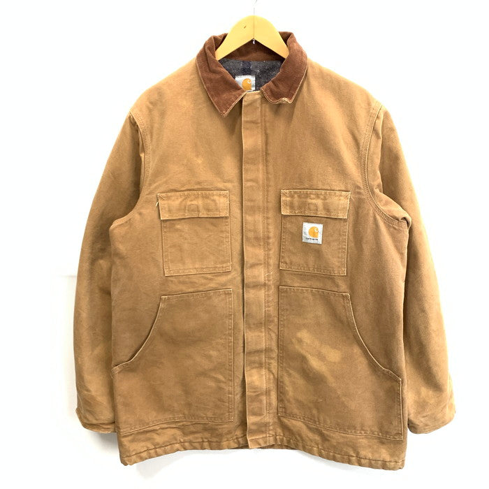 【中古品】【メンズ】 Carhartt カーハート CHORE COAT チョアコート ジャケット アウター ブランド 古着 145-260329-gm-16-fuz サイズ：不明 カラー：ブラウン 万代Net店
