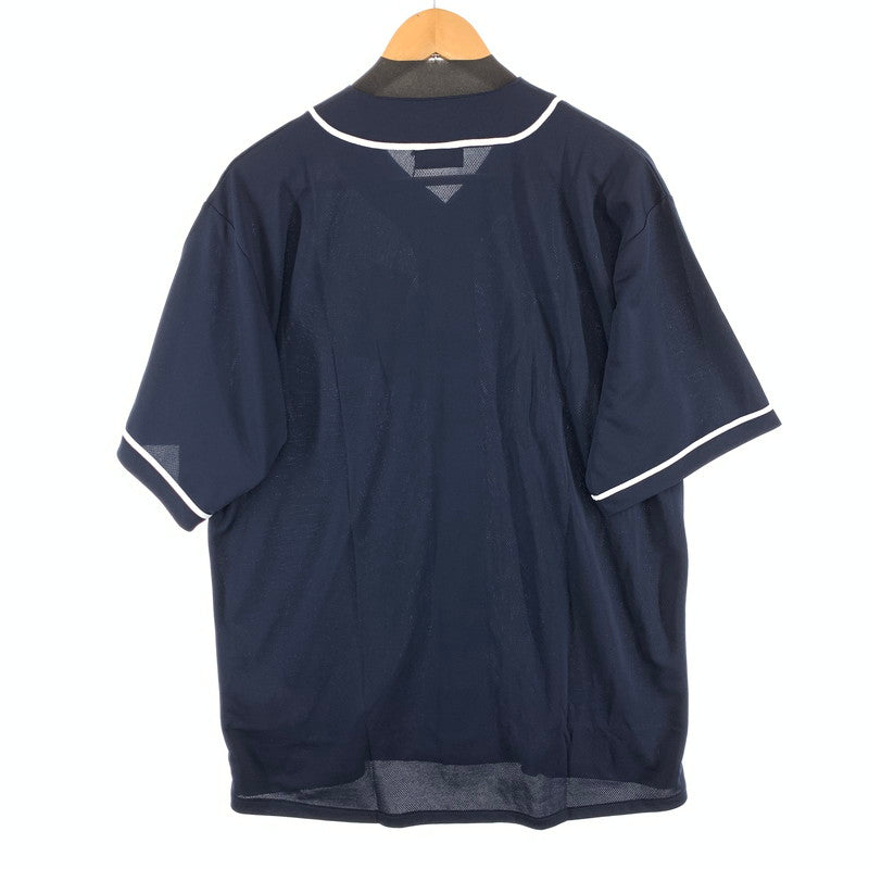 【中古美品】【メンズ】 WIND AND SEA ウィンダンシー PARRAPA WDS-O-PTR-26-Q3-SH-01 BASEBALL SHIRT ベースボールシャツ 半袖シャツ ブランド 古着 142-260412-gm-20-fuz サイズ：L カラー：ネイビー 万代Net店