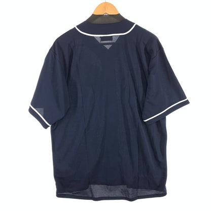【中古美品】【メンズ】 WIND AND SEA ウィンダンシー PARRAPA WDS-O-PTR-26-Q3-SH-01 BASEBALL SHIRT ベースボールシャツ 半袖シャツ ブランド 古着 142-260412-gm-20-fuz サイズ：L カラー：ネイビー 万代Net店
