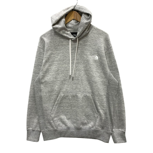 【中古品】【メンズ】 THE NORTH FACE ザ・ノースフェイス NT12333 スクエアロゴフーディー パーカー フーディー トップス ブランド 古着 144-250504-gm-09-fuz サイズ：L カラー：グレー 万代Net店