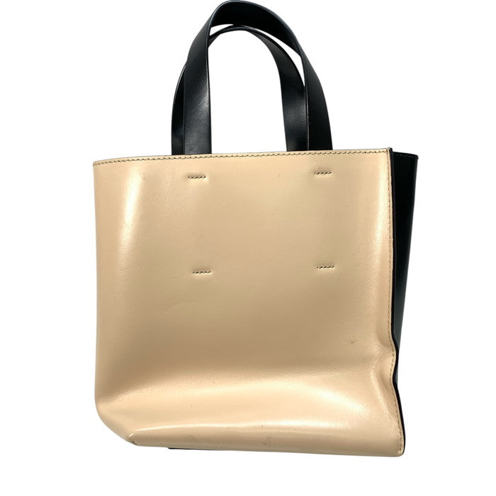 【中古品】【メンズ/レディース】 MARNI マルニ 2way ショルダーバッグ ハンドバッグ ブランド カバン 180-251220-gm-31-fuz カラー：ブラック ベージュ 万代Net店
