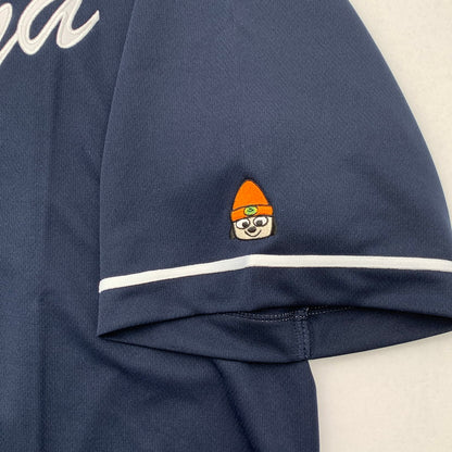 【中古美品】【メンズ】 WIND AND SEA ウィンダンシー PARRAPA WDS-O-PTR-26-Q3-SH-01 BASEBALL SHIRT ベースボールシャツ 半袖シャツ ブランド 古着 142-260412-gm-20-fuz サイズ：L カラー：ネイビー 万代Net店