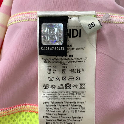 【中古品】【レディース】 FENDI フェンディ タンクトップ トップス ブランド 古着 170-251004-gm-21-fuz サイズ：36 カラー：ピンク 万代Net店