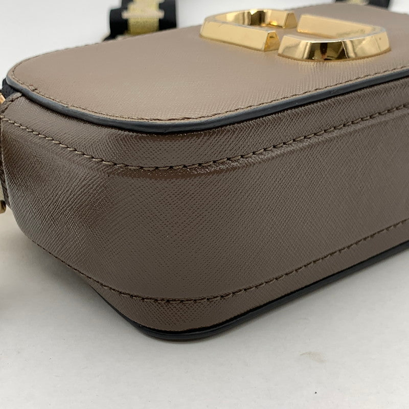 【中古品】【レディース】 MARC JACOBS マークジェイコブス ザ スナップショット ショルダーバッグ ブランド バッグ カバン 180-260411-gm-30-fuz カラー：ブラウン 万代Net店