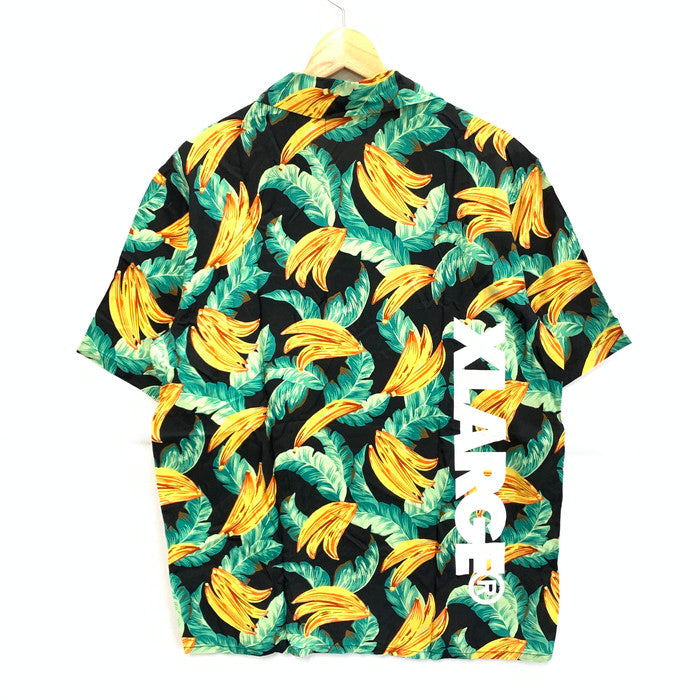 【中古品】【メンズ】 XLARGE エクストララージ ハワイアンシャツ アロハシャツ 半袖シャツ トップス ブランド 古着 142-250518-gm-20-fuz サイズ：M カラー：総柄 万代Net店