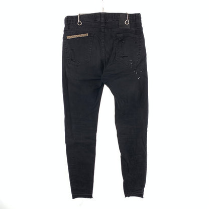 【中古品】【メンズ】 BIG JOHN ビッグジョン SURT TAPERED SILM JOGGER テーパードスリムジョガーパンツ ボトムス ブランド 古着 156-260411-gm-47-fuz サイズ：S カラー：ブラック 万代Net店