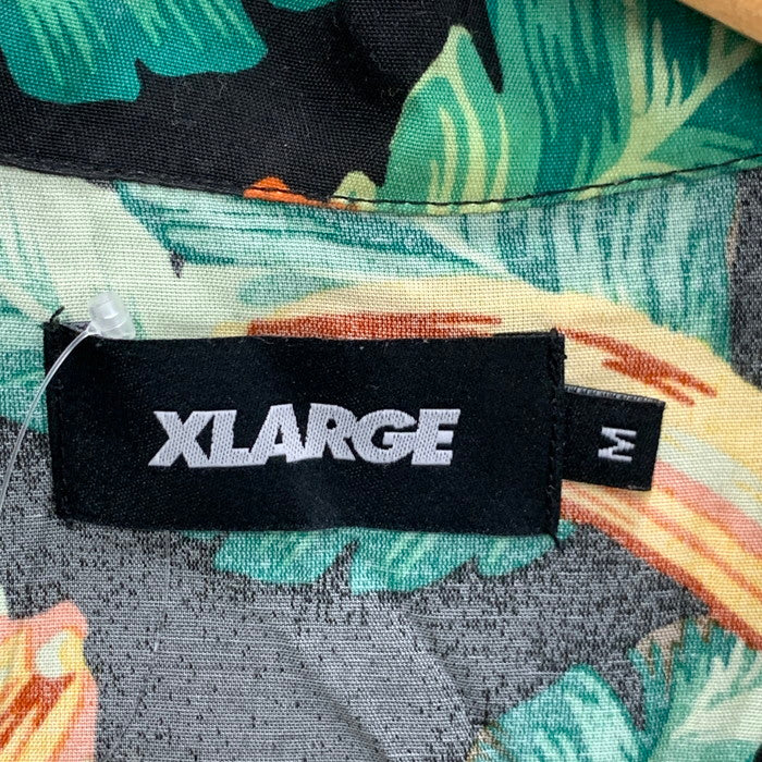 【中古品】【メンズ】 XLARGE エクストララージ ハワイアンシャツ アロハシャツ 半袖シャツ トップス ブランド 古着 142-250518-gm-20-fuz サイズ：M カラー：総柄 万代Net店