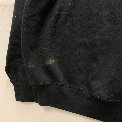 【中古品】【メンズ】 HARLEY DAVIDSON ハーレーダビッドソン JERZEES製 ハーフジップスウェット トップス ブランド 古着 145-250913-gm-08-fuz サイズ：L カラー：ブラック 万代Net店