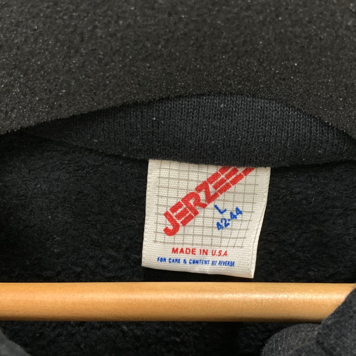 【中古品】【メンズ】 HARLEY DAVIDSON ハーレーダビッドソン JERZEES製 ハーフジップスウェット トップス ブランド 古着 145-250913-gm-08-fuz サイズ：L カラー：ブラック 万代Net店