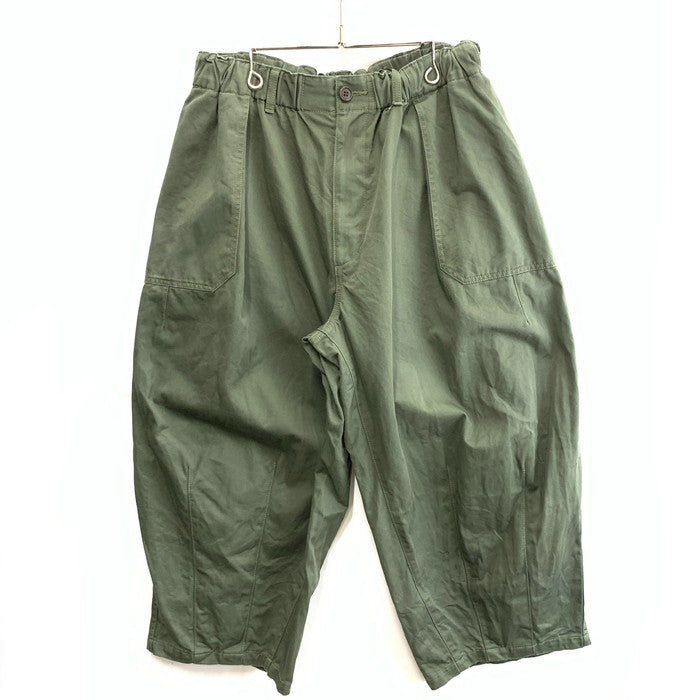 【中古品】【メンズ】 ISNESS 1006SSBALOONPT01 BALLOON BAKER PANTS バルーンベイカーパンツ ブランド 古着 151-251228-gm-30-fuz サイズ：M カラー：カーキ 万代Net店