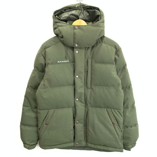 【中古品】【メンズ】 Mammut マムート 1013-02982 ROSEG 2.0 IN HOODED JACKET ダウンジャケット ブランド 古着 144-260117-gm-20-fuz サイズ：M カラー：カーキ 万代Net店
