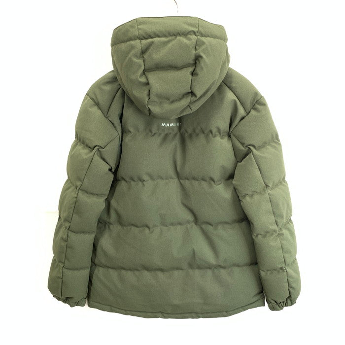 【中古品】【メンズ】 Mammut マムート 1013-02982 ROSEG 2.0 IN HOODED JACKET ダウンジャケット ブランド 古着 144-260117-gm-20-fuz サイズ：M カラー：カーキ 万代Net店