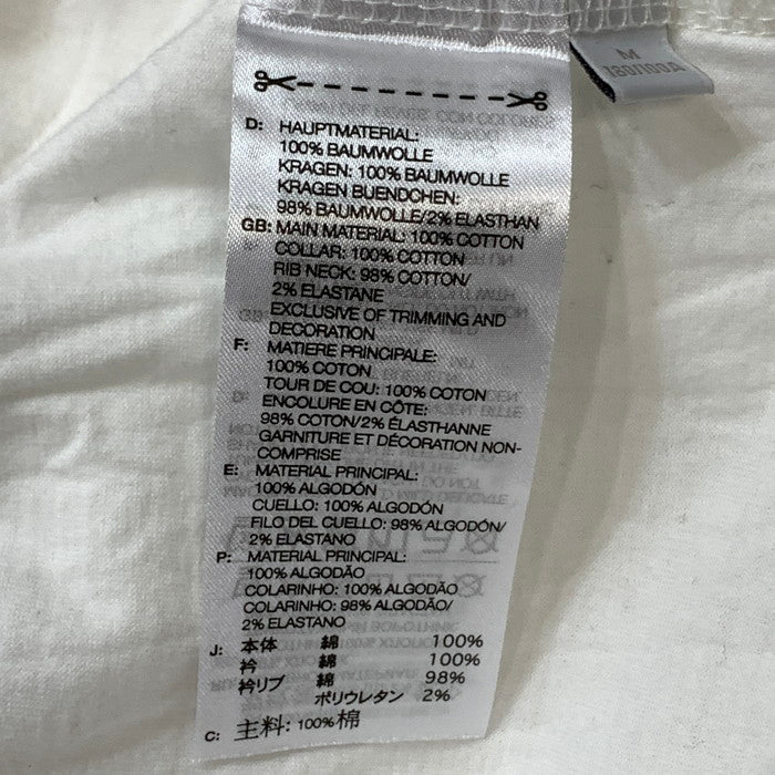 【中古品】【メンズ】 Y-3 ワイスリー JM3233 U GFX LOGO 長袖ポロシャツ ブランド 古着 140-251214-gm-14-fuz サイズ：M カラー：ホワイト 万代Net店