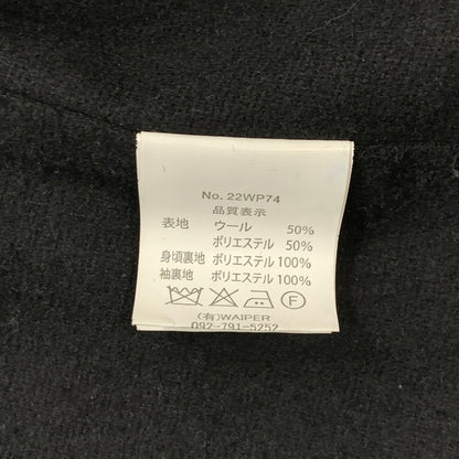【中古品】【メンズ】 WAIPER ワイパー 1910’S U.S.NAVY 13STAR ピーコート ジャケット アウター ブランド 古着 145-260314-gm-29-fuz サイズ：40R カラー：ブラック 万代Net店