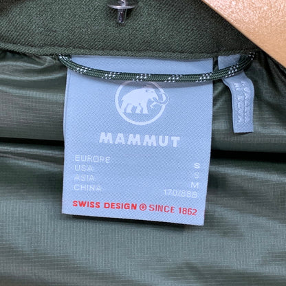 【中古品】【メンズ】 Mammut マムート 1013-02982 ROSEG 2.0 IN HOODED JACKET ダウンジャケット ブランド 古着 144-260117-gm-20-fuz サイズ：M カラー：カーキ 万代Net店