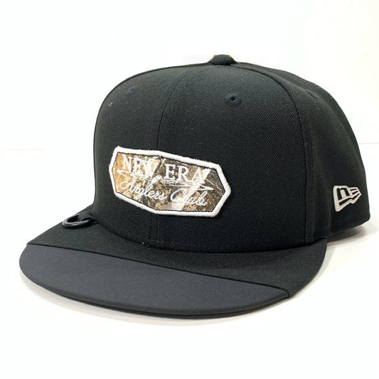 【中古美品】【メンズ】 NEW ERA ニューエラ ANGLERS CLUB 9FIFTY キャップ ブランド 帽子 185-260405-gm-34-fuz サイズ：FREE カラー：ブラック 万代Net店