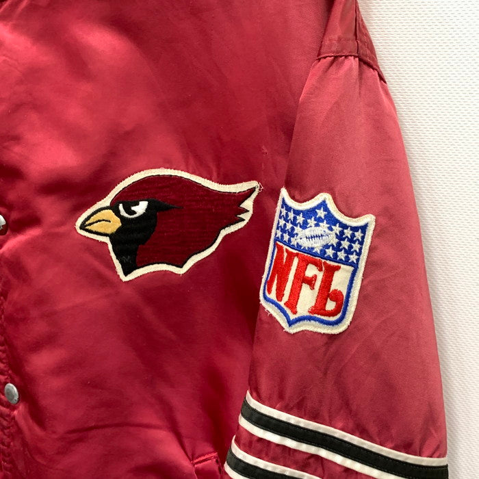 【中古品】【メンズ】 NFL スタジアムジャケット スタジャン アウター ブランド 古着 145-250427-gm-13-fuz サイズ：L カラー：レッド 万代Net店