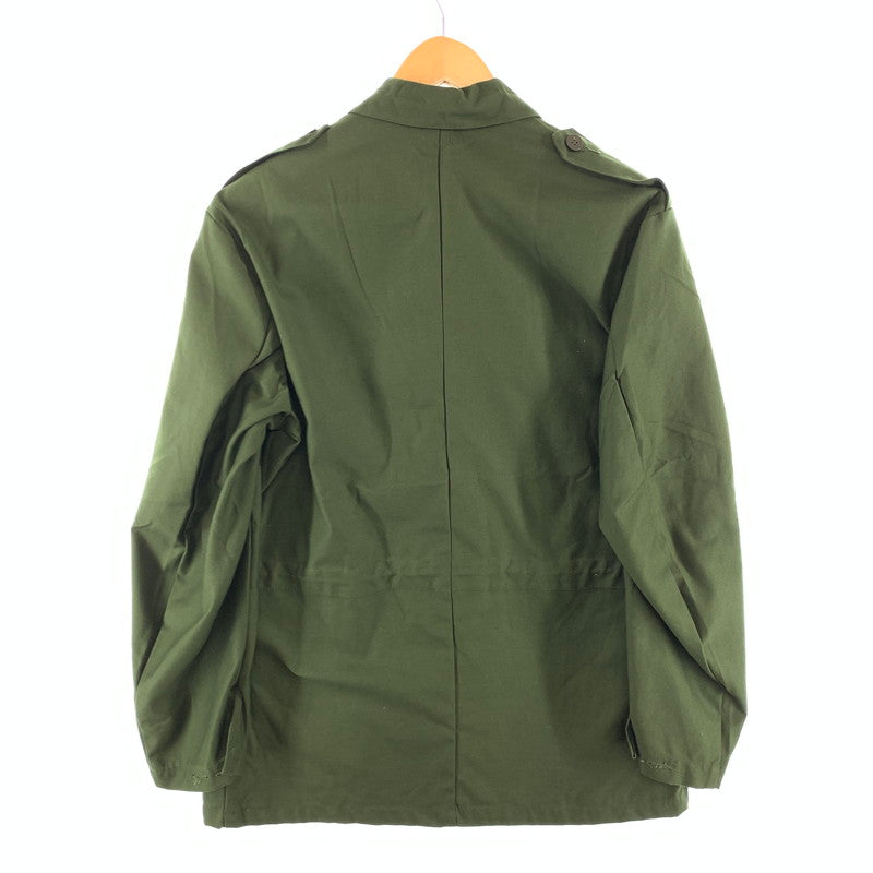 【中古品】【メンズ】 スウェーデン軍 ユーティリティージャケット ミリタリージャケット アウター 古着 145-260411-gm-49-fuz サイズ：48 カラー：カーキ 万代Net店