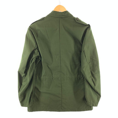 【中古品】【メンズ】 スウェーデン軍 ユーティリティージャケット ミリタリージャケット アウター 古着 145-260411-gm-49-fuz サイズ：48 カラー：カーキ 万代Net店