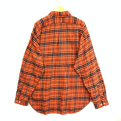 【中古品】【メンズ】 SEDAN ALL-PURPOSE 長袖シャツ ブランド 古着 140-251122-gm-02-fuz サイズ：XL カラー：オレンジ チェック 万代Net店