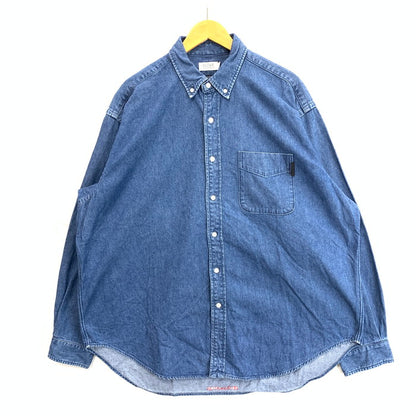 【中古品】【メンズ】 SEDAN ALL-PURPOSE SD22F-SH03 長袖シャツ デニム ブランド 古着 141-251122-gm-03-fuz サイズ：XL カラー：インディゴ 万代Net店