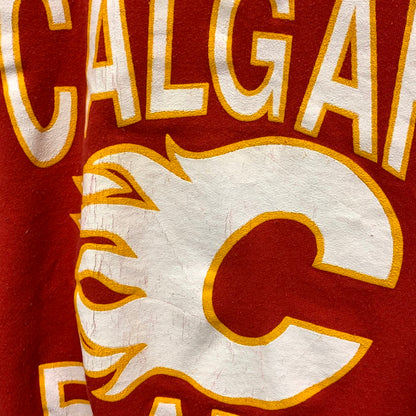 【中古品】【メンズ】 RAVENS 70s-80s スウェット トップス アウター ブランド 古着 145-250531-gm-16-fuz サイズ：L カラー：レッド 万代Net店