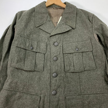 【中古品】【メンズ】 スウェーデン軍 M-39 ウールジャケット アウター ミリタリー 古着 USED 145-260404-gm-09-fuz サイズ：表記無し カラー：グレー 万代Net店