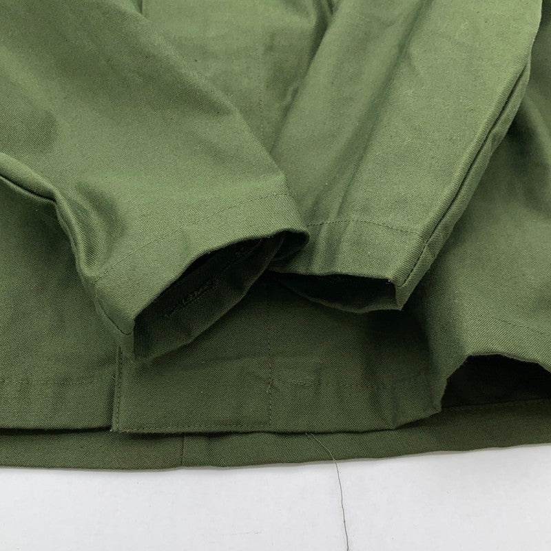【中古品】【メンズ】 スウェーデン軍 ユーティリティージャケット ミリタリージャケット アウター 古着 145-260411-gm-49-fuz サイズ：48 カラー：カーキ 万代Net店