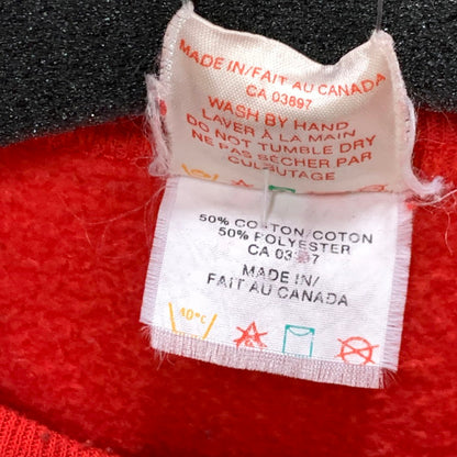 【中古品】【メンズ】 RAVENS 70s-80s スウェット トップス アウター ブランド 古着 145-250531-gm-16-fuz サイズ：L カラー：レッド 万代Net店