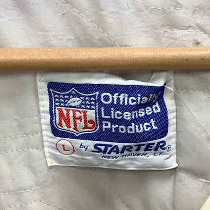 【中古品】【メンズ】 NFL スタジアムジャケット スタジャン アウター ブランド 古着 145-250427-gm-13-fuz サイズ：L カラー：レッド 万代Net店