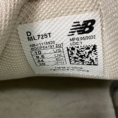 【中古品】【メンズ】 NEW BALANCE ニューバランス ML725T スニーカー シューズ 靴 162-251220-gm-33-fuz サイズ：28cm カラー：ホワイト 万代Net店