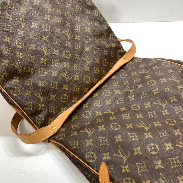 【中古品】【メンズ/レディース】 LOUIS VUITTON ルイ・ヴィトン M42254 モノグラム ソミュール35 ショルダーバッグ ブランド カバン 179-251129-gm-08-fuz カラー：ブラウン 万代Net店