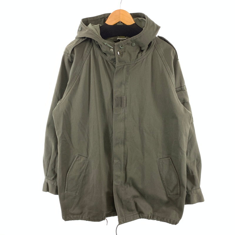【中古品】【メンズ】 フランス軍 F-2 ジャケット ミリタリ―ジャケット アウター 古着 145-260411-gm-50-fuz サイズ：L カラー：カーキ 万代Net店