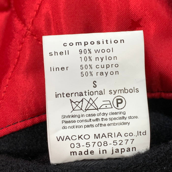 【中古品】【メンズ】 WACKO MARIA ワコマリア ファラオジャケット アウター ブランド 古着 140-251220-gm-12-fuz サイズ：S カラー：ブラック 万代Net店